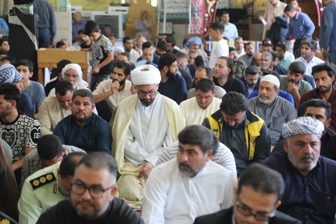 نماز جمعه شهرستان هویزه به امامت نماینده ولی فقیه در خوزستان