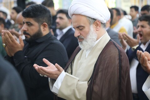 نماز جمعه شهرستان هویزه به امامت نماینده ولی فقیه در خوزستان