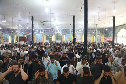 نماز جمعه شهرستان هویزه به امامت نماینده ولی فقیه در خوزستان