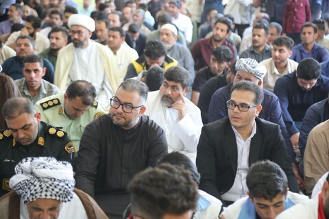 نماز جمعه شهرستان هویزه به امامت نماینده ولی فقیه در خوزستان