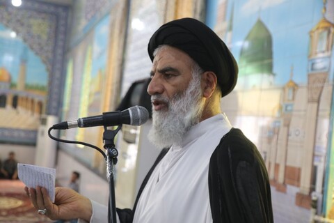 نماز جمعه شهرستان هویزه به امامت نماینده ولی فقیه در خوزستان