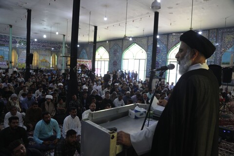 نماز جمعه شهرستان هویزه به امامت نماینده ولی فقیه در خوزستان