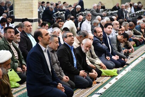 تصاویر/  آئین عبادی سیاسی نمازجمعه خوی