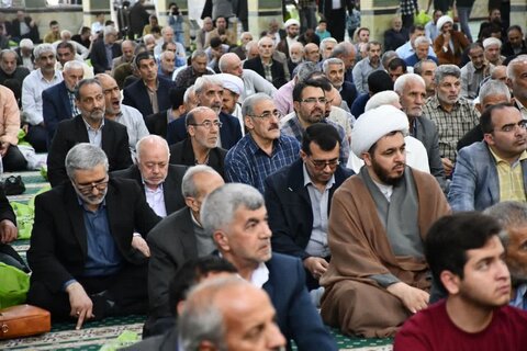 تصاویر/  آئین عبادی سیاسی نمازجمعه خوی