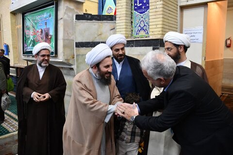 تصاویر/  آئین عبادی سیاسی نمازجمعه خوی