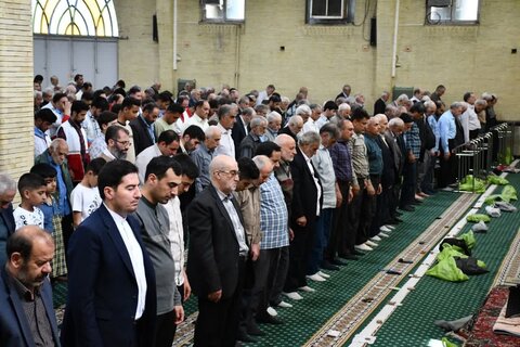 تصاویر/  آئین عبادی سیاسی نمازجمعه خوی