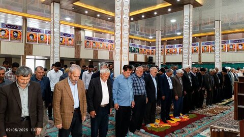 تصاویر/ اقامه نماز جمعه شهر کشاورز