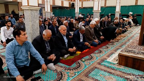 تصاویر/ اقامه نماز جمعه شهر کشاورز