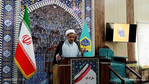 تصاویر/ اقامه نماز جمعه شهر کشاورز