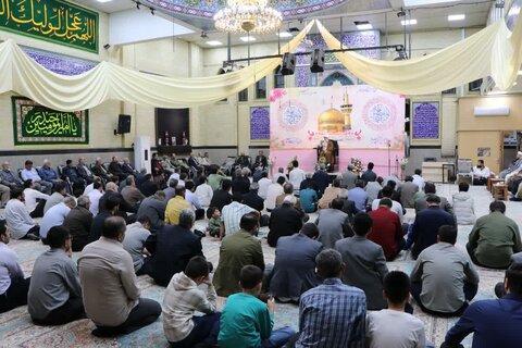 تصاویر/ مراسم جشن ولادت امام رضا (ع) در مسجد جنرال ارومیه