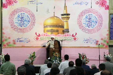 تصاویر/ مراسم جشن ولادت امام رضا (ع) در مسجد جنرال ارومیه