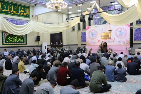 تصاویر/ مراسم جشن ولادت امام رضا (ع) در مسجد جنرال ارومیه