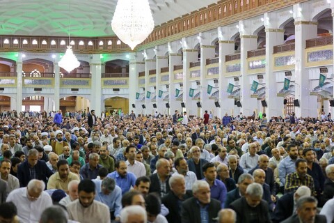 تصاویر/ اقامه نماز جمعه تبریز