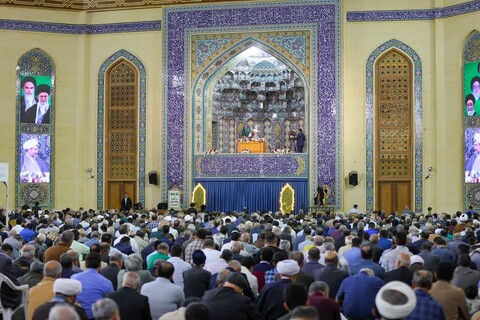 تصاویر/ اقامه نماز جمعه تبریز