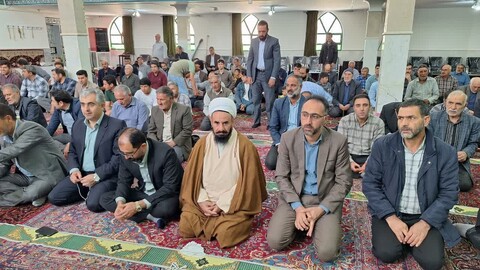 تصاویر/ اقامه نماز جمعه ترکمنچای