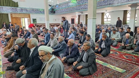 تصاویر/ اقامه نماز جمعه ترکمنچای