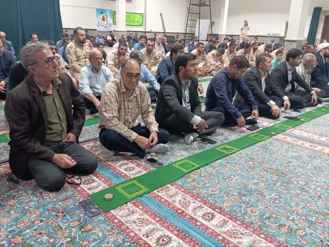 تصاویر/ اقامه نماز جمعه خداآفرین