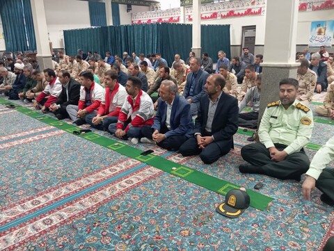 تصاویر/ اقامه نماز جمعه خداآفرین