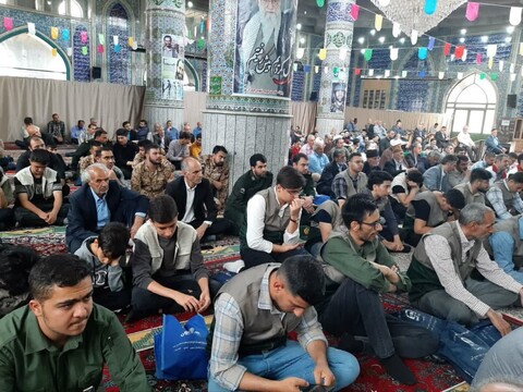 تصاویر/ اقامه نماز جمعه خرمدره