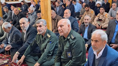 تصاویر/ اقامه نماز جمعه عجب شیر