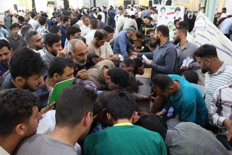 میز خدمت ادارات خوزستان در نماز جمعه شهرستان هویزه