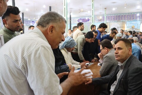 میز خدمت ادارات خوزستان در نماز جمعه شهرستان هویزه