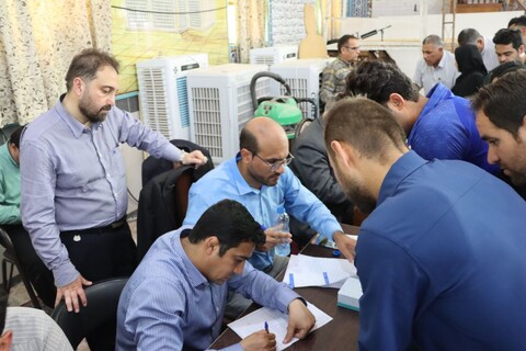 میز خدمت ادارات خوزستان در نماز جمعه شهرستان هویزه