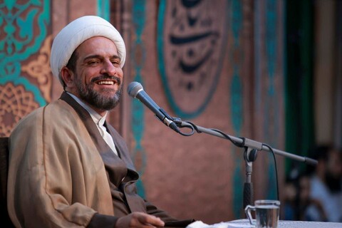 تصاویر|مراسم جشن میلاد حضرت ثامن الحجج در هیئت فدائیان حسین