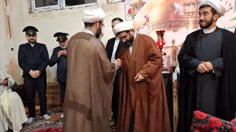 تصاویر / مراسم تجلیل از خادمین آستان مقدس امامزاده موسی و علی شهرستان سراب