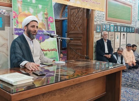 تصاویر/ مراسم میلاد حضرت علی بن موسی الرضا (ع) در میانه