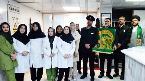 تصاویر/حضورکاروان زیر سایه خورشیددر زایشگاه شبیه خوانی کاشان