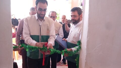تصاویر/افتتاح کانون خدمت رضوی حب الرضا(ع) روستای تاریخی پنداس