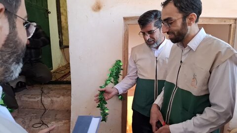 تصاویر/افتتاح کانون خدمت رضوی حب الرضا(ع) روستای تاریخی پنداس