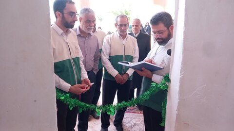 تصاویر/افتتاح کانون خدمت رضوی حب الرضا(ع) روستای تاریخی پنداس