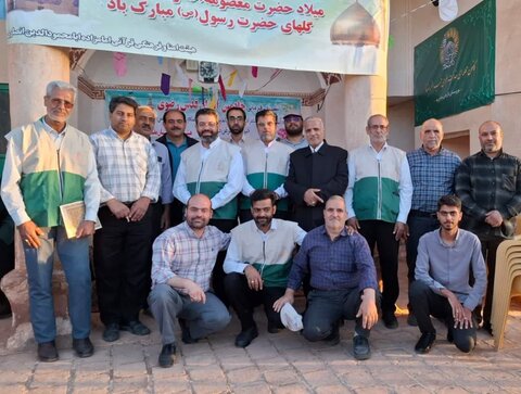 تصاویر/افتتاح کانون خدمت رضوی حب الرضا(ع) روستای تاریخی پنداس