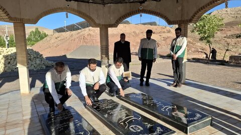 تصاویر/افتتاح کانون خدمت رضوی حب الرضا(ع) روستای تاریخی پنداس