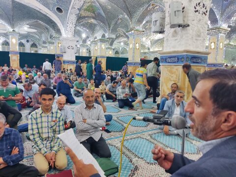 تصاویر/جشن میلاد علی بن موسی الرضا (ع) در آستان علی بن باقر(ع)