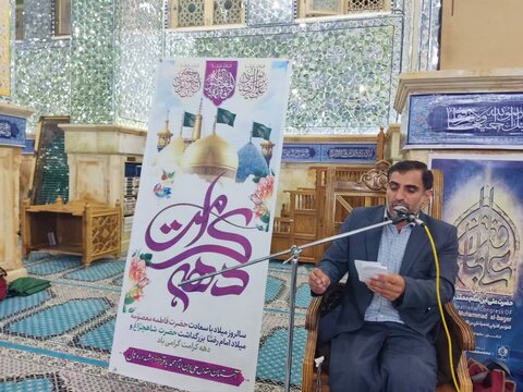 تصاویر/جشن میلاد علی بن موسی الرضا (ع) در آستان علی بن باقر(ع)