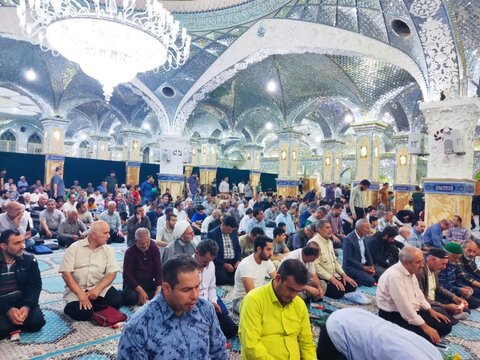 تصاویر/جشن میلاد علی بن موسی الرضا (ع) در آستان علی بن باقر(ع)