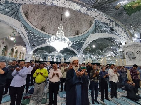 تصاویر/جشن میلاد علی بن موسی الرضا (ع) در آستان علی بن باقر(ع)