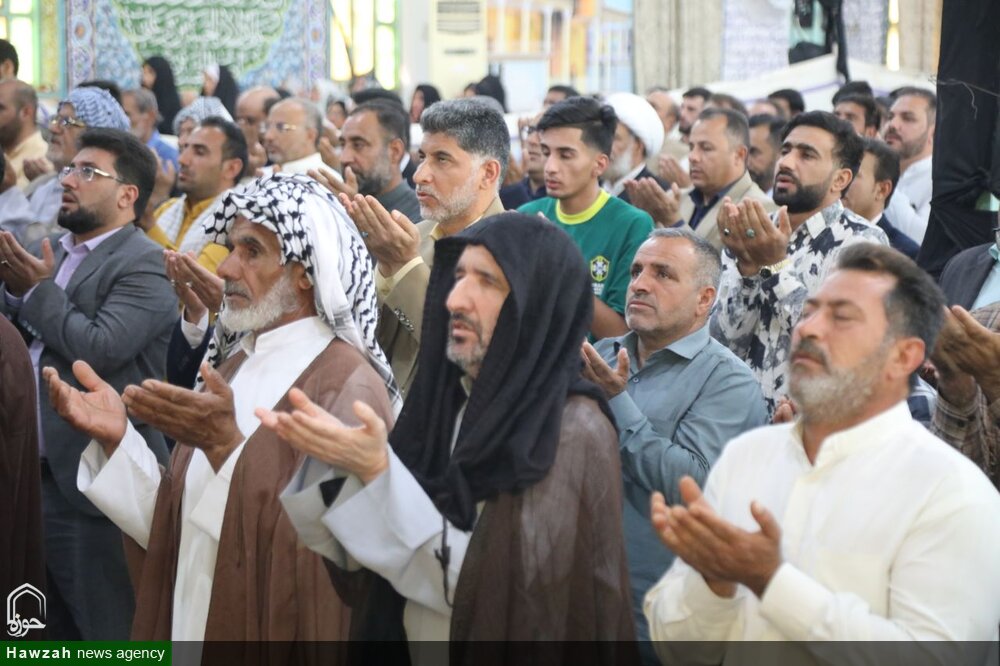 تصاویر/ نماز جمعه شهرستان هویزه به امامت نماینده ولی فقیه در خوزستان