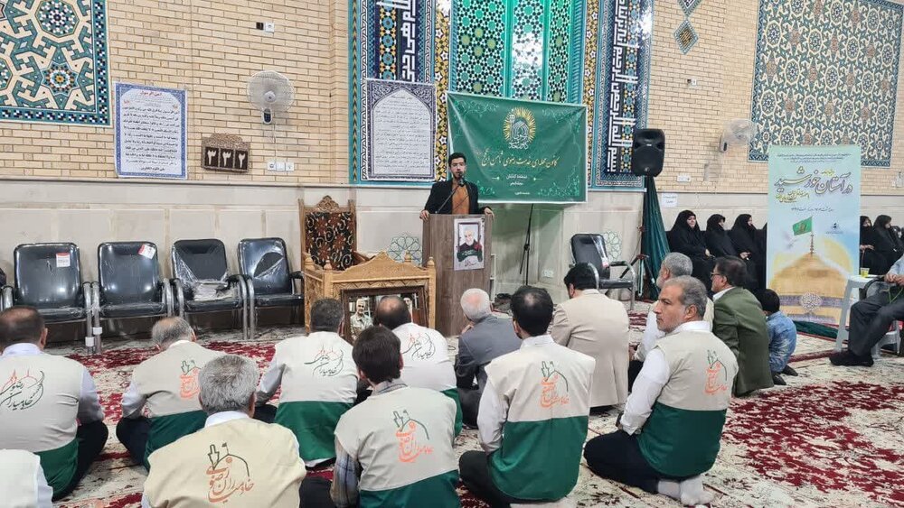 آستان امامزاده عبدالله(ع) لتحر میزبان محبان الرضا(ع) بود