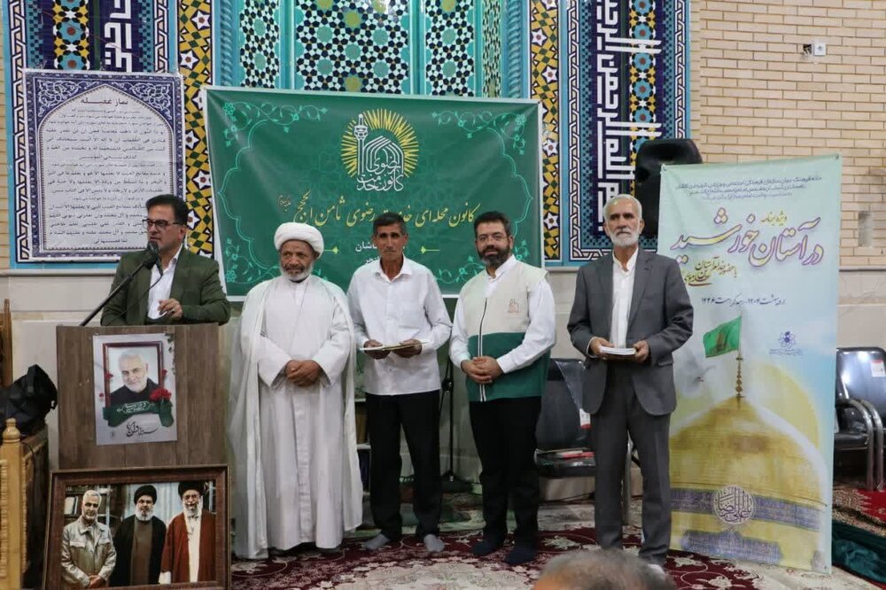 آستان امامزاده عبدالله(ع) لتحر میزبان محبان الرضا(ع) بود