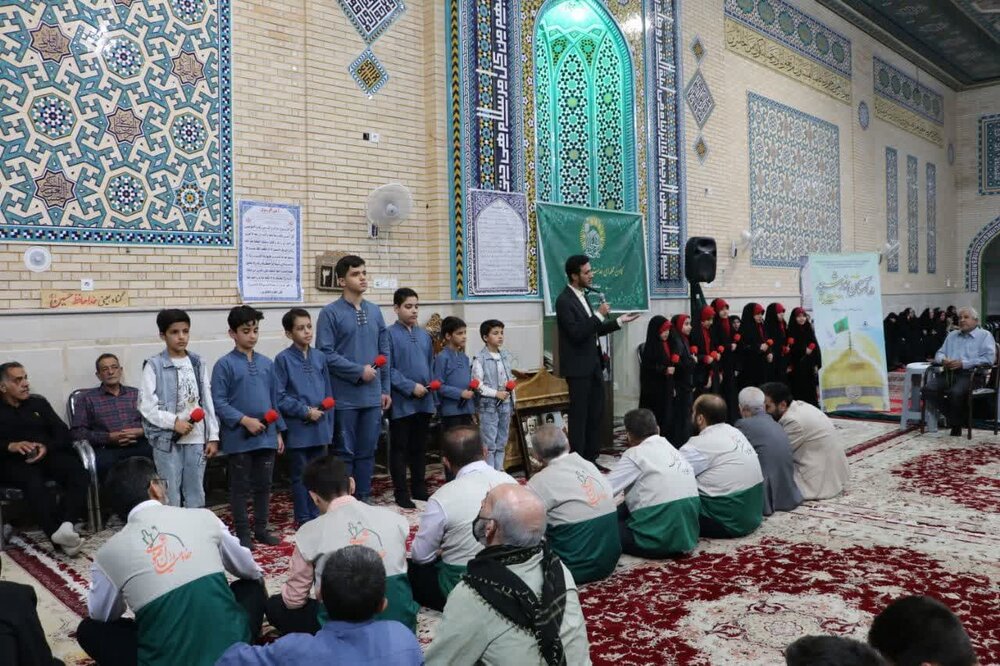 آستان امامزاده عبدالله(ع) لتحر میزبان محبان الرضا(ع) بود