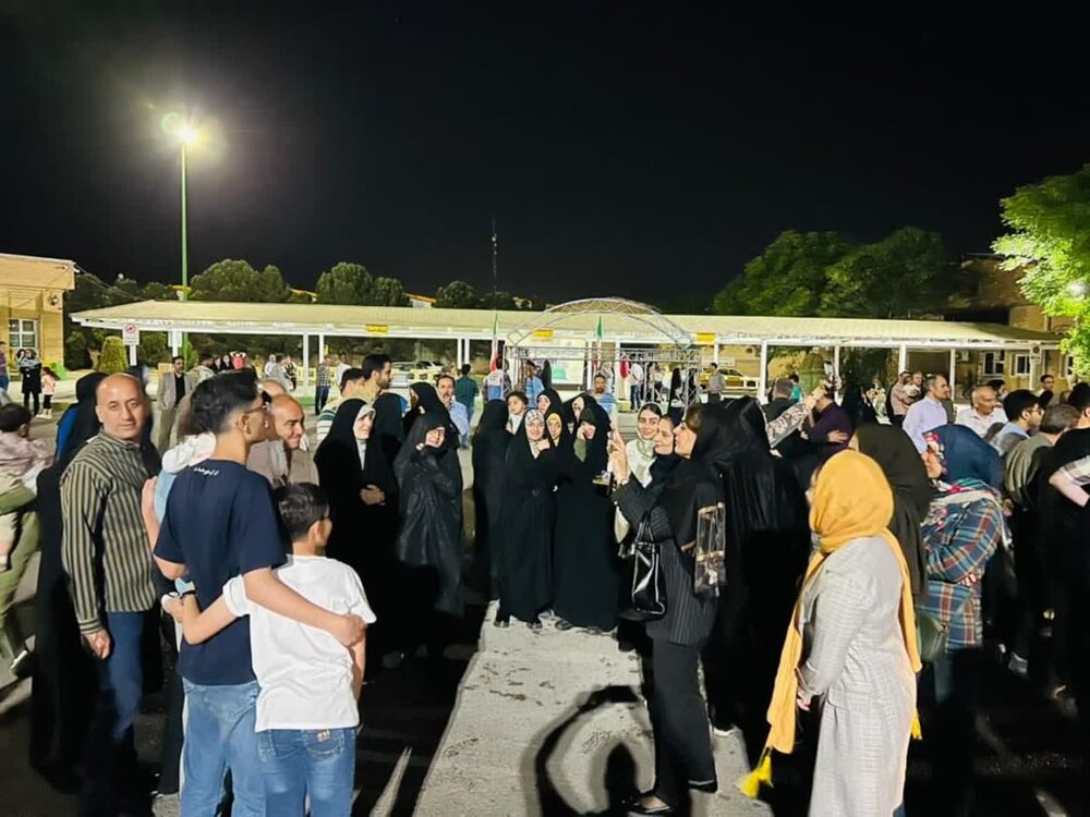 آیین بدرقه اولین کاروان حجاج منطقه کاشان برگزار شد