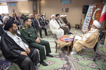 تصاویر/ جلسه تفسیر قرآن کریم آیت الله ناصری