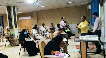 تصاویر/ آزمون اعطای مدرک تخصصی حفط قرآن در جنوب استان بوشهر