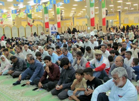 تصاویر/ جشن امام رضایی‌ها در دیّر