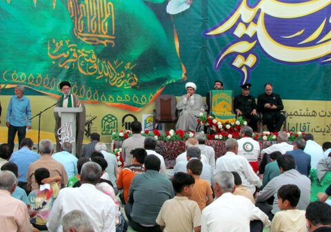 تصاویر/ جشن امام رضایی‌ها در دیّر