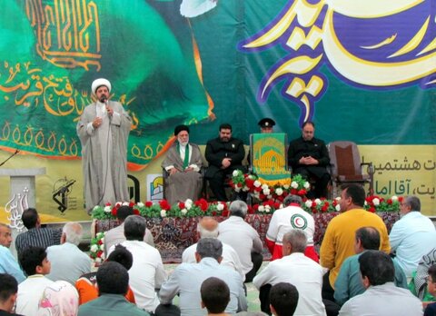 تصاویر/ جشن امام رضایی‌ها در دیّر